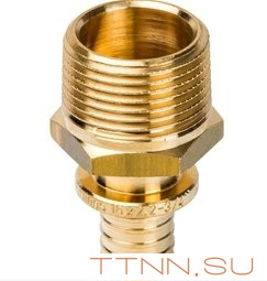 Переходник аксиальный с наружной резьбой STOUT 16х3/4 SFA-0001-001634 Переходник аксиальный с наружной резьбой STOUT 16х3/4 SFA-0001-001634