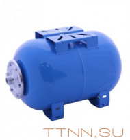 Расширительный бак VALTEC Бак расширительный для ГВС и ХВС горизонтальный 24л. СИНИЙ