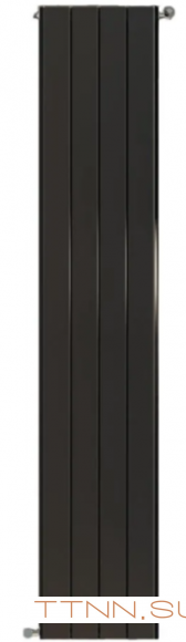 Алюминиевый радиатор STOUT Sebino 2000 4 секции (цвет 2748 cod.07 черный)