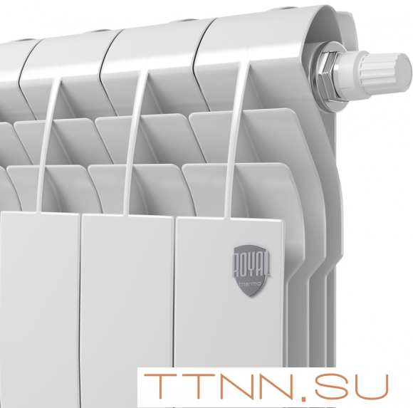Биметаллический радиатор Royal Thermo BiLiner 350 /Bianco Traffico VR - 12 секц.