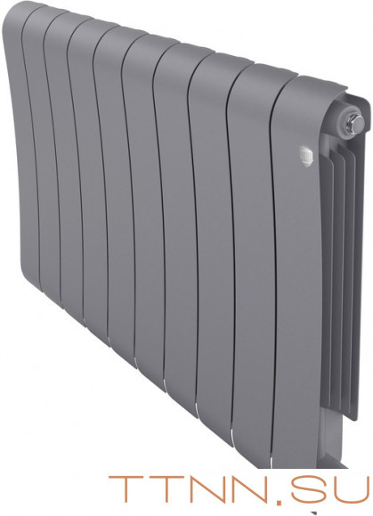 Биметаллический радиатор Royal Thermo Infinity 500 Silver Satin - 10 секц.