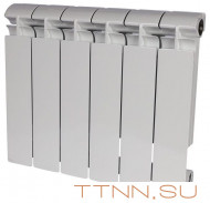 Биметаллический радиатор STOUT ALPHA 350 6 секций (SRB-2310-035006) Биметаллический радиатор STOUT ALPHA 350 6 секций (SRB-2310-035006)