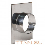 Торцевая площадка дымохода нержавеющая сталь D-152