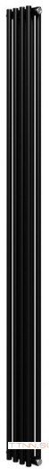 Стальной трубчатый радиатор 2-колончатый Royal Thermo Shift R22 C2180 - 04 секц. RAL9005m, боковое 1/2