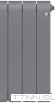 Биметаллический радиатор Royal Thermo Infinity 500 Silver Satin - 12 секц.