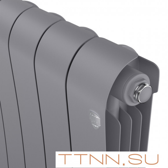 Биметаллический радиатор Royal Thermo Infinity 500 Silver Satin - 12 секц.