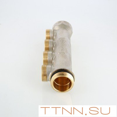 Коллектор Valtec 2 выхода х1" х евроконус 3/4 VTc.500 NE