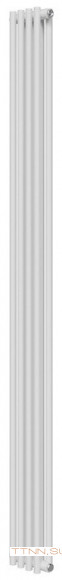 Стальной трубчатый радиатор 2-колончатый Royal Thermo Shift R22 C2180 - 04 секц. RAL9016, боковое 1/2