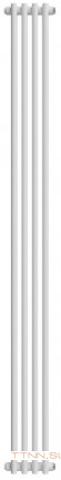 Стальной трубчатый радиатор 2-колончатый Royal Thermo Shift R22 C2180 - 04 секц. RAL9016, боковое 1/2