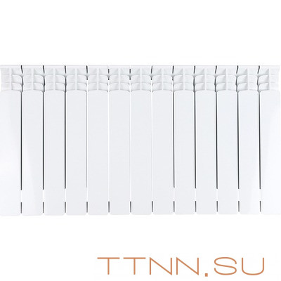 Биметаллический радиатор STOUT SPACE 500 13 секций (SRB-0310-050013) Биметаллический радиатор STOUT SPACE 500 13 секций (SRB-0310-050013)