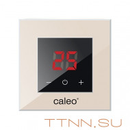 Терморегулятор CALEO NOVA встраиваемый цифровой, 3,5 кВт, бежевый Терморегулятор CALEO NOVA встраиваемый цифровой, 3,5 кВт, бежевый