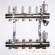 Коллекторный блок Valtec VTc.594.EMNX.0605 1", 5 x 3/4" евроконус