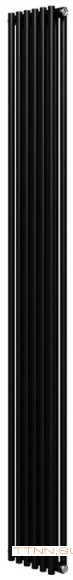Стальной трубчатый радиатор 2-колончатый Royal Thermo Shift R22 C2180 - 06 секц. RAL9005m, боковое 1/2