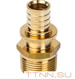 Переходник аксиальный с наружной резьбой STOUT 25х1 SFA-0001-002510 Переходник аксиальный с наружной резьбой STOUT 25х1 SFA-0001-002510