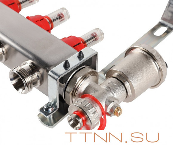 Для отопления Rommer 1"/3/4"x10 с расходомерами (RMS-1210-000010) Для отопления Rommer 1"/3/4"x10 с расходомерами (RMS-1210-000010)