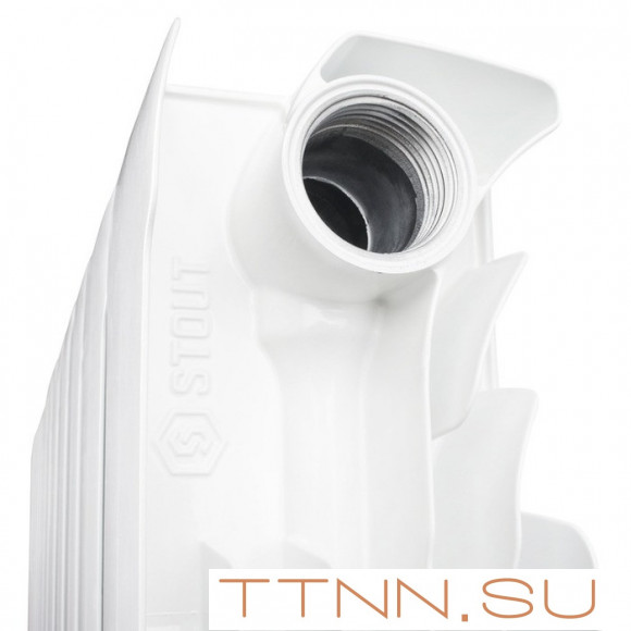 Биметаллический радиатор STOUT SPACE 500 14 секций (SRB-0310-050014) Биметаллический радиатор STOUT SPACE 500 14 секций (SRB-0310-050014)