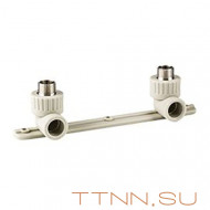 Угольник РосТурПласт PN25 комб. с креплением двойной (под смеситель) наружная резьба 25х1/2" арт.11058 Угольник РосТурПласт PN25 комб. с креплением двойной (под смеситель) наружная резьба 25х1/2" арт.11058