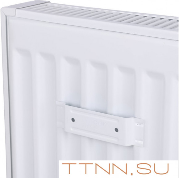 Стальной панельный радиатор Тип 22 Rommer Ventil 22/400/2600 нижнее правое подключение