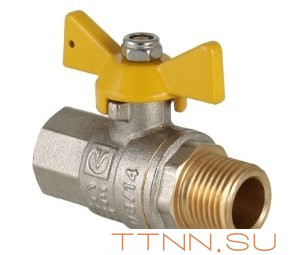 Кран шаровой газовый Valtec 3/4 VT.278