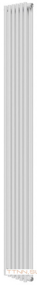 Стальной трубчатый радиатор 2-колончатый Royal Thermo Shift R22 C2180 - 06 секц. RAL9016, боковое 1/2