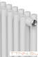 Стальной трубчатый радиатор 2-колончатый Royal Thermo Shift R22 C2180 - 06 секц. RAL9016, боковое 1/2