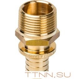 Переходник аксиальный с наружной резьбой STOUT 25х3/4 SFA-0001-002534 Переходник аксиальный с наружной резьбой STOUT 25х3/4 SFA-0001-002534