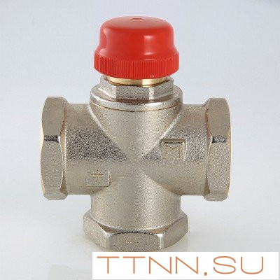 Трехходовый термостатический смесительный клапан Valtec VT.MR01.N.0603