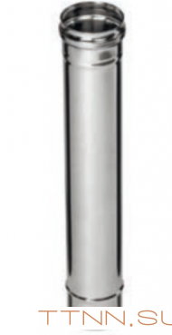 Труба для отопления Ferrum Дымоход 0,5м 150 AISI 430 0,5 мм Труба для отопления Ferrum Дымоход 0,5м 150 AISI 430 0,5 мм