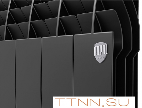 Биметаллический радиатор Royal Thermo BiLiner 350 /Noir Sable VR - 12 секц.