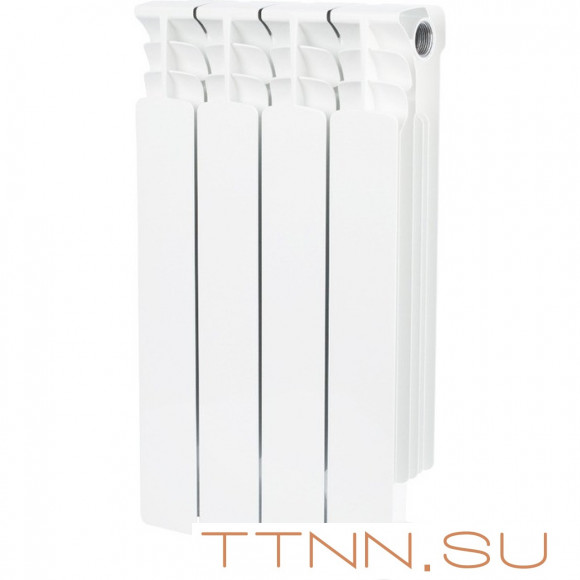 Биметаллический радиатор STOUT SPACE 500 4 секции (SRB-0310-050004) Биметаллический радиатор STOUT SPACE 500 4 секции (SRB-0310-050004)