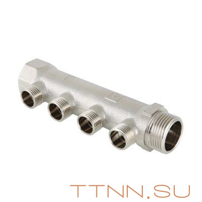 Коллектор Valtec 3/4"х 2выхода х 1/2" VTc.500 N