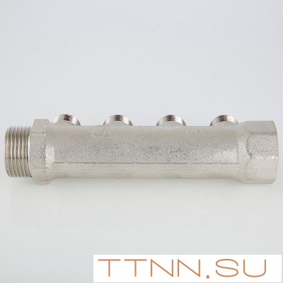 Коллектор Valtec 3/4"х 2выхода х 1/2" VTc.500 N Коллектор Valtec 3/4"х 2выхода х 1/2" VTc.500 N
