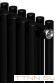 Стальной трубчатый радиатор 2-колончатый Royal Thermo Shift R22 C2180 - 08 секц. RAL9005m, боковое 1/2