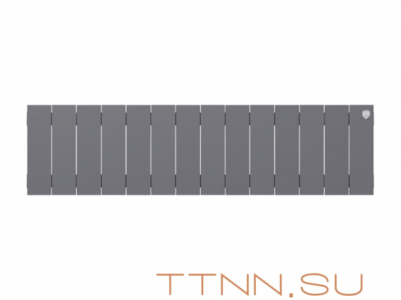 Биметаллический радиатор Royal Thermo Piano Forte 200 /Silver Satin 14 секц.