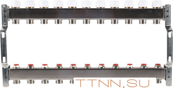 Для отопления Rommer 1"/3/4"x11 с запорными клапанами (RMS-3200-000011) Для отопления Rommer 1"/3/4"x11 с запорными клапанами (RMS-3200-000011)