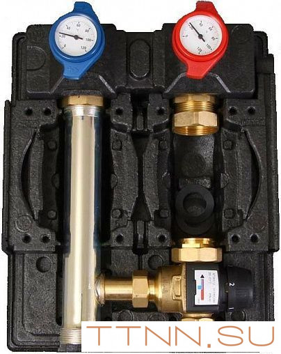 Насосный модуль Watts HKF8180 без насоса, термостатический клапан: 20-43°С Насосный модуль Watts HKF8180 без насоса, термостатический клапан: 20-43°С