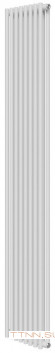Стальной трубчатый радиатор 2-колончатый Royal Thermo Shift R22 C2180 - 08 секц. RAL9016, боковое 1/2
