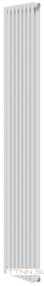 Стальной трубчатый радиатор 2-колончатый Royal Thermo Shift R22 C2180 - 08 секц. RAL9016, боковое 1/2