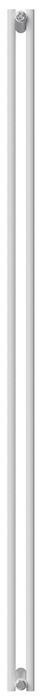 Стальной трубчатый радиатор 2-колончатый Royal Thermo Shift R22 C2180 - 08 секц. RAL9016, боковое 1/2