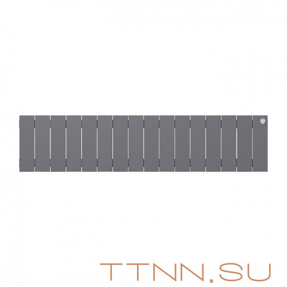 Биметаллический радиатор Royal Thermo Piano Forte 200 /Silver Satin 16 секц.