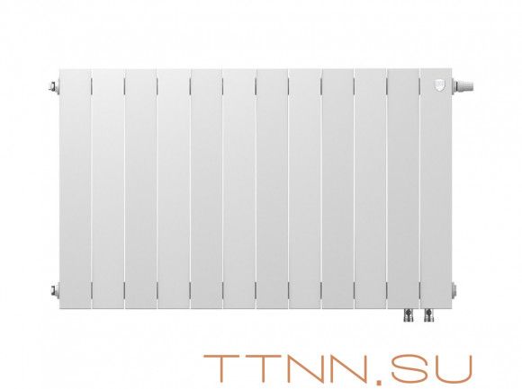 Биметаллический радиатор Royal Thermo Pianoforte 500 VDR 12 секц. Bianco Traffico