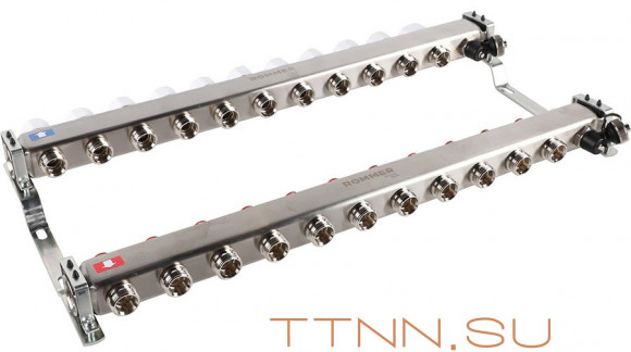 Для отопления Rommer 1"/3/4"x11 с запорными клапанами (RMS-3201-000011) Для отопления Rommer 1"/3/4"x11 с запорными клапанами (RMS-3201-000011)