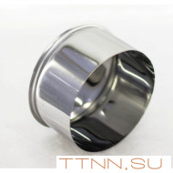 Заглушка дымохода из нержавеющей стали D- 87