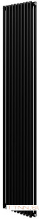Стальной трубчатый радиатор 2-колончатый Royal Thermo Shift R22 C2180 - 10 секц. RAL9005m, боковое 1/2