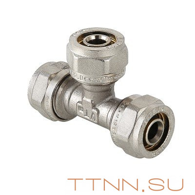 Фитинг обжимной тройник VALTEC VTm.331.N.201616 20x16x16