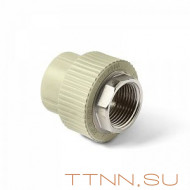 Муфта комбинированная с внутренней резьбой под ключ Pro Aqua 32-1