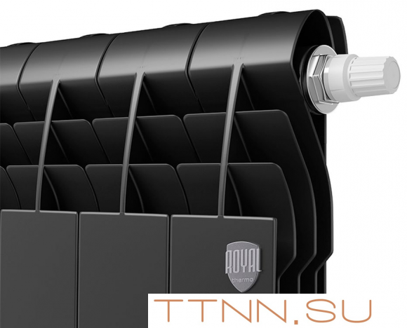 Биметаллический радиатор Royal Thermo BiLiner 350 /Noir Sable VR - 8 секц.