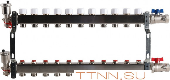 Для отопления Rommer 1"/3/4"x11 с запорными клапанами (RMS-3210-000011) Для отопления Rommer 1"/3/4"x11 с запорными клапанами (RMS-3210-000011)