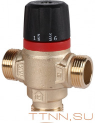 Смесительный клапан Rommer 3/4" НР 20-43°С KV 1,6 (RVM-0121-164320) боковое смешивание Смесительный клапан Rommer 3/4" НР 20-43°С KV 1,6 (RVM-0121-164320) боковое смешивание