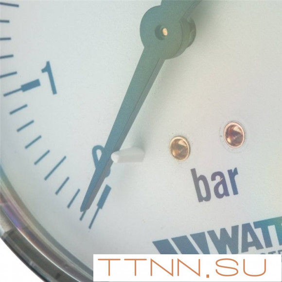 Манометр аксиальный Watts F+R100(MDA) 50/6x1/4"